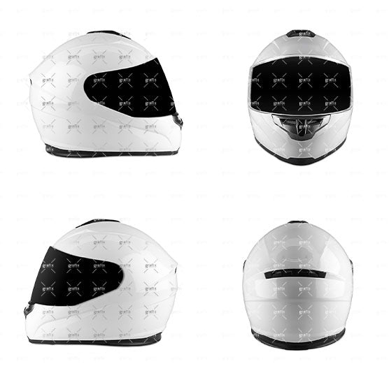 Motorcycle Helmets (2 Pack)