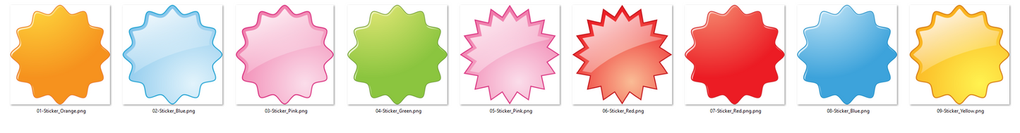 Discounts-24hr & Sticker Pack Vol.1