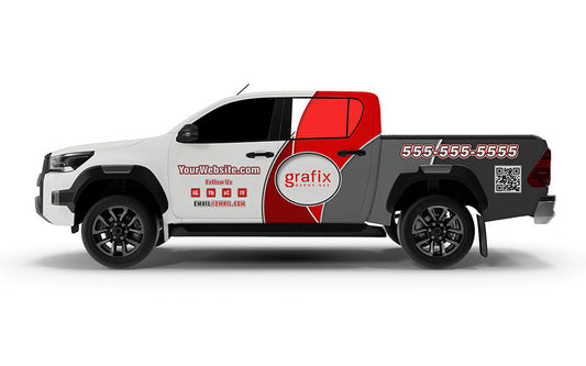Shop Truck 4D Design Template | 0301