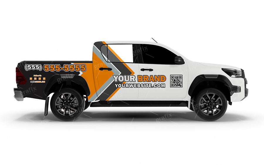 Shop Truck 4D Design Template | 0304