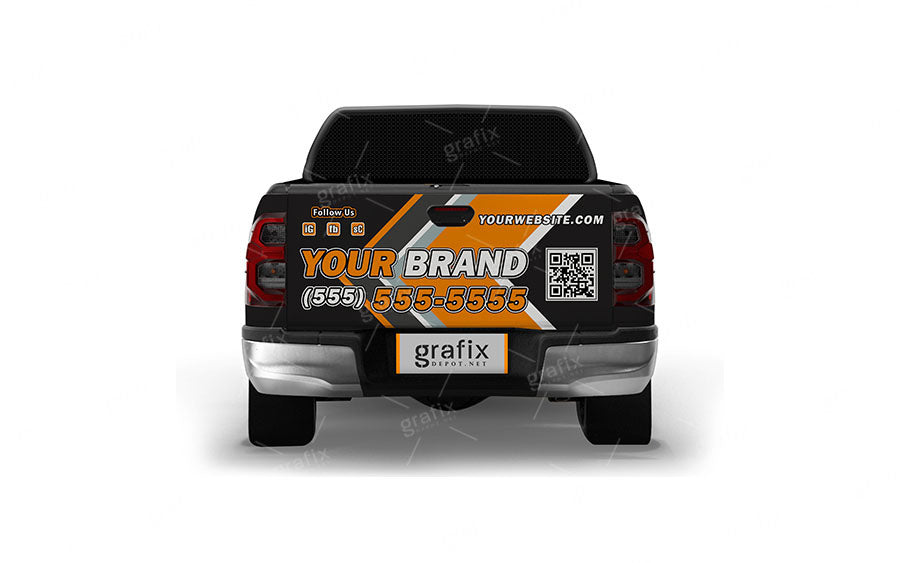 Shop Truck 4D Design Template | 0304