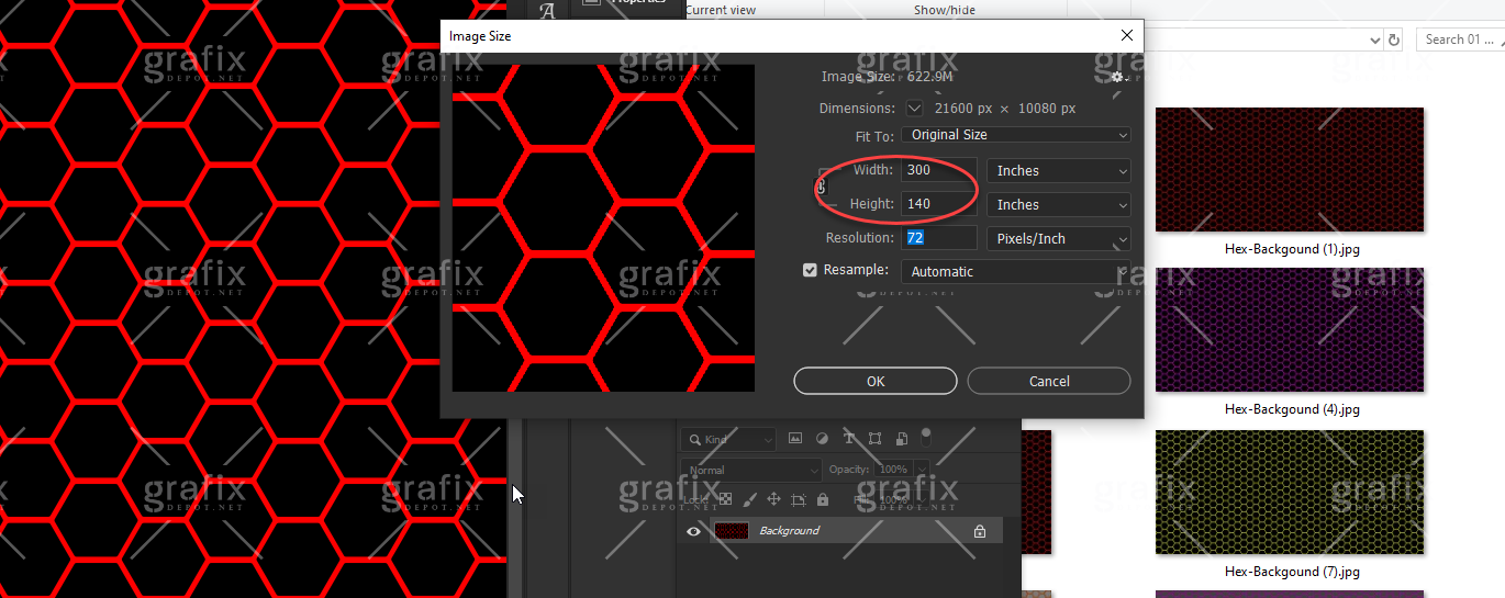 Hexagon Backgrounds Vol.1