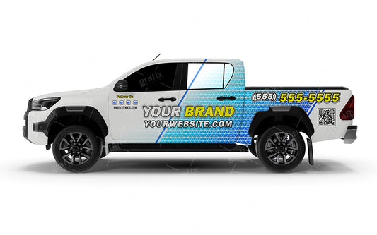 Shop Truck 4D Design Template | 0306