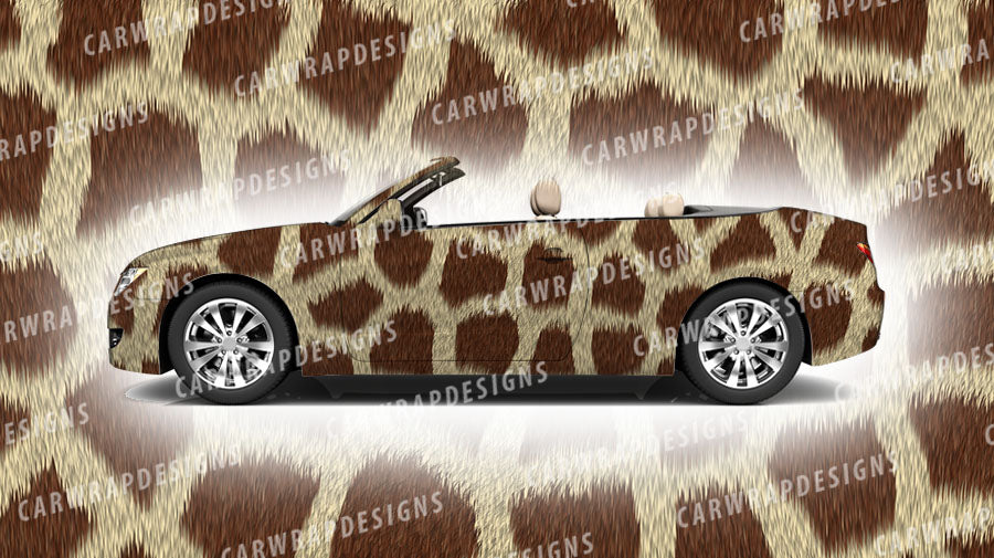 Giraffe Fur Background