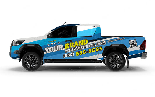 Shop Truck 4D Design Template | 0307