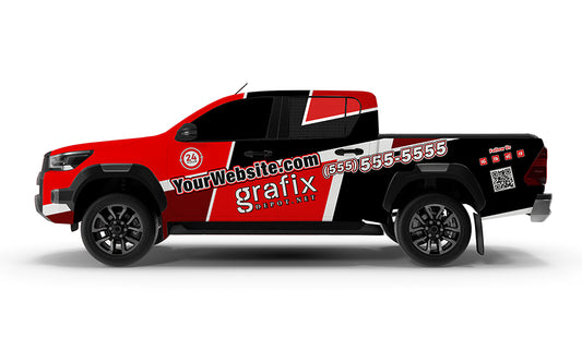 Shop Truck 4D Design Template | 0309