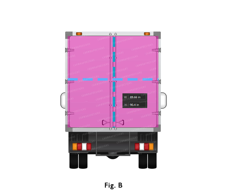 Box Truck 16ft | Real Estate Vehicle Template