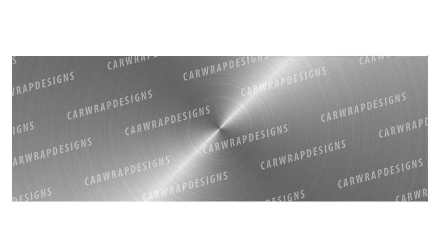 Brushed Metal Circle Pattern | Silver Background