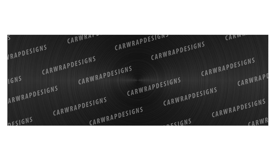 Brushed Metal Circle Pattern | Black Background