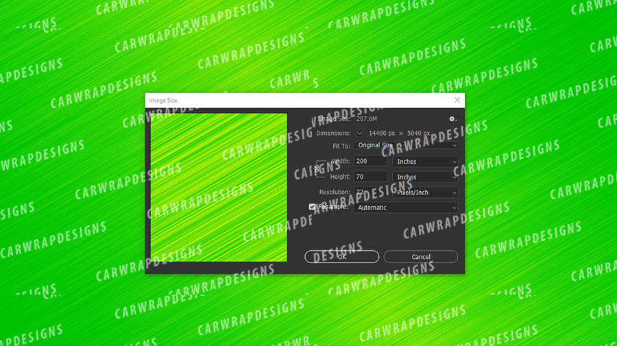 Brushed Metal | Lime Green Background
