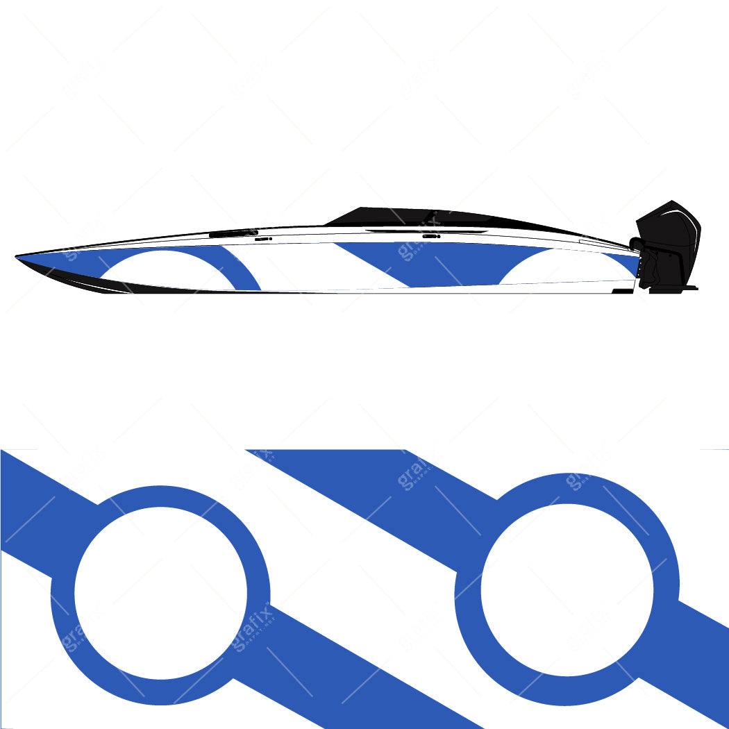 Cig Boat Vector Graphic 008