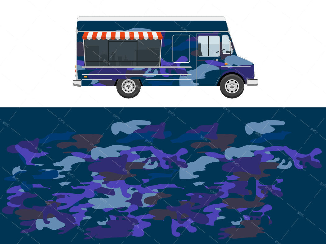 Food Truck Vector Graphic 01