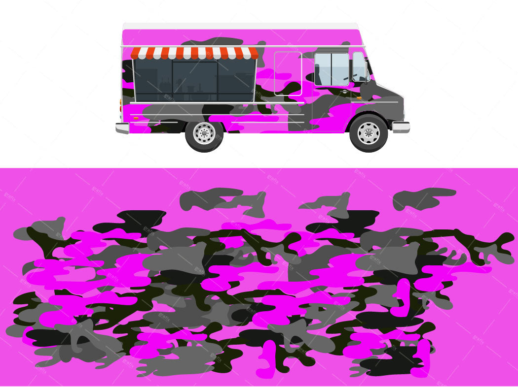 Food Truck Vector Graphic 04