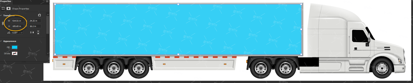 Big Rig | Tractor Truck Vehicle Template