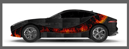 Flame Metal Background Collection Vol.1