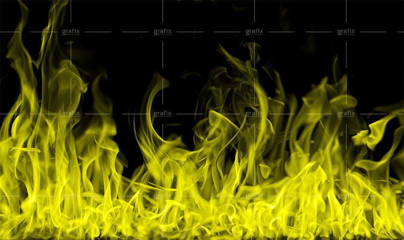 Yellow Flame Background – Motorcycle Edition