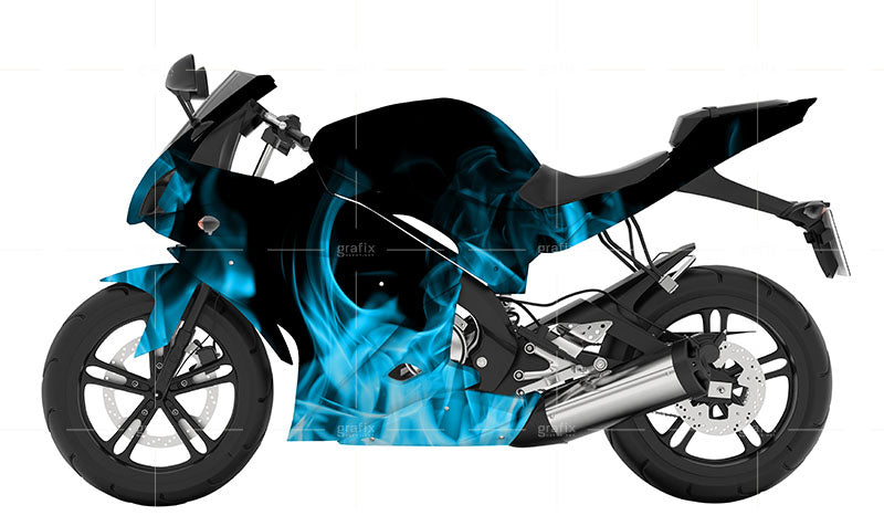 Blue Flame Background – Motorcycle Edition (Copy)