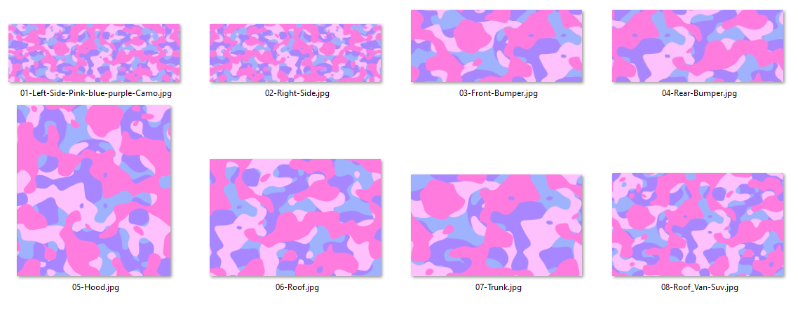 Camo Car Kits Vol.2
