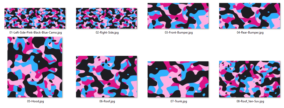 Camo Car Kits Vol.2