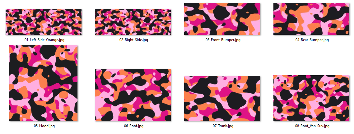 Camo Car Kits Vol.2