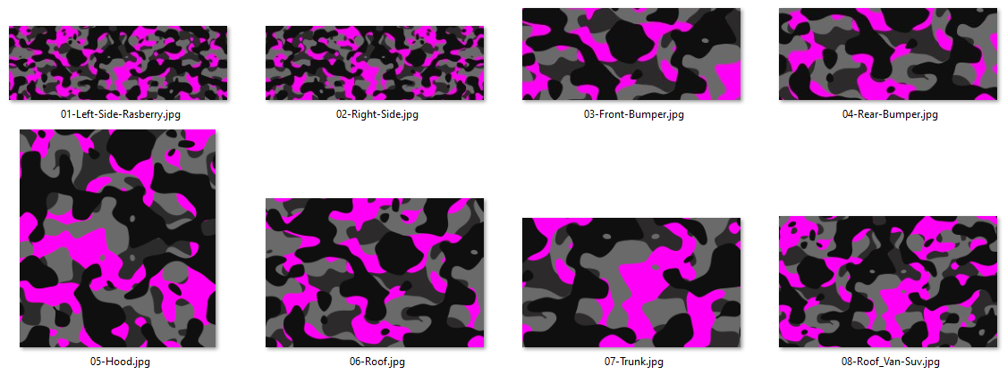 Camo Car Kits Vol.2