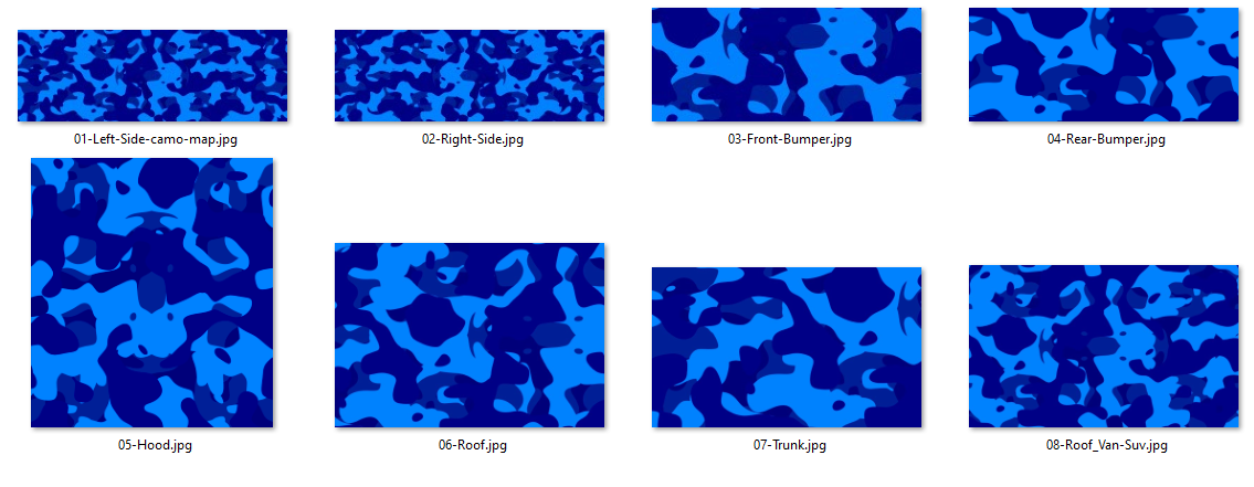 Camo Car Kits Vol.2