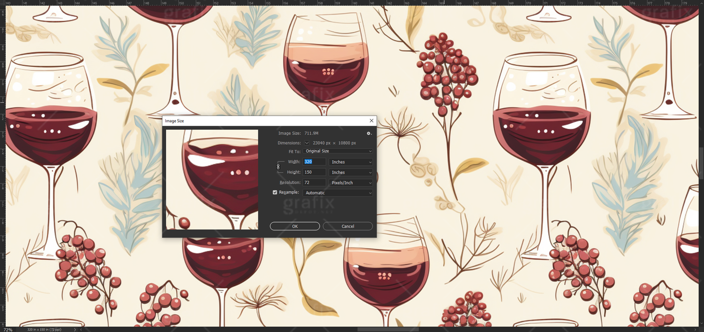 Wine Pattern