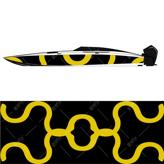 Cig Boat Vector Graphic 002