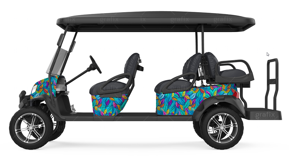 Colorful Leaves - Seamless Pattern