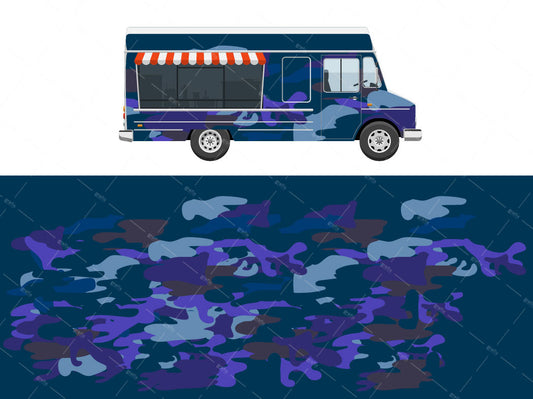 Food Truck Vector Graphic 01