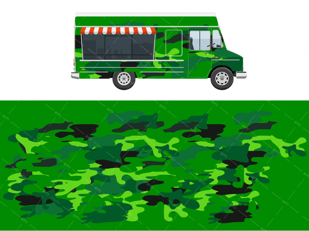 Food Truck Vector Graphic 05
