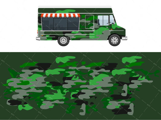 Food Truck Vector Graphic 07