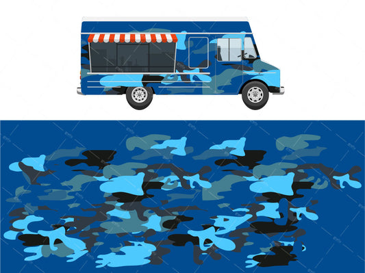Food Truck Vector Graphic 03