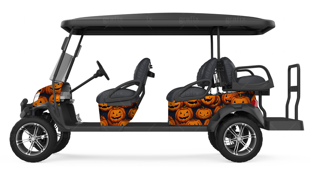 Pumpkin v2 Seamless Halloween Pattern